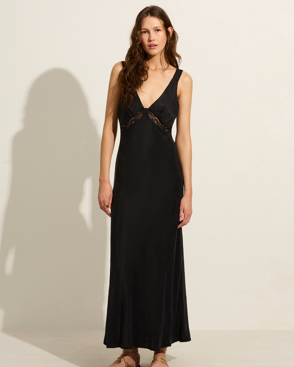 black floral lace maxi dress Black Soft Garden Lace Maxi Dress – FARM Rio