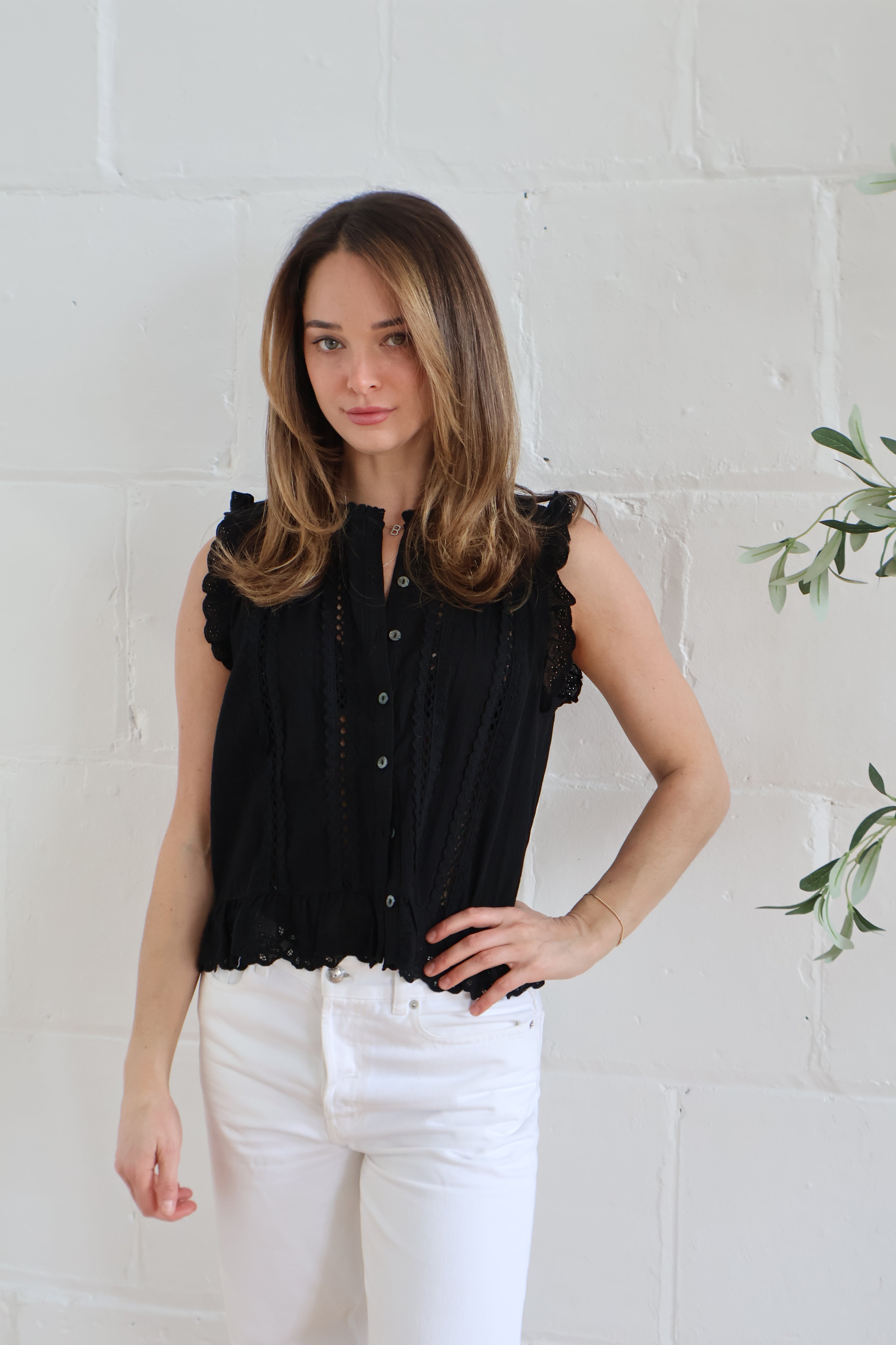 d.i.a.トップス dia top black – somewear in between