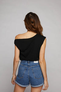 drop shoulder top