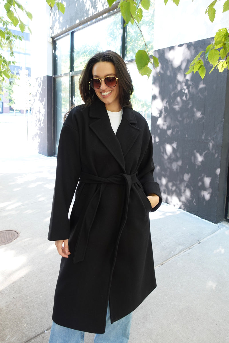 ralph long wrap coat