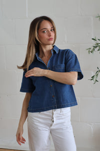 denim button up