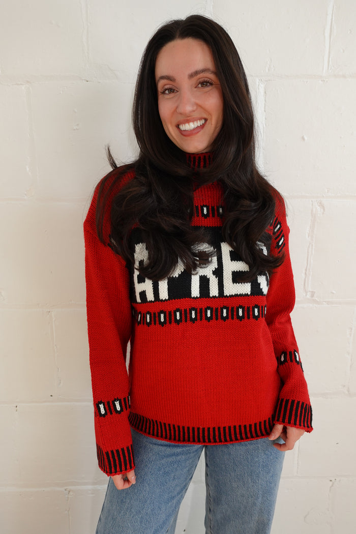 mockneck après pullover