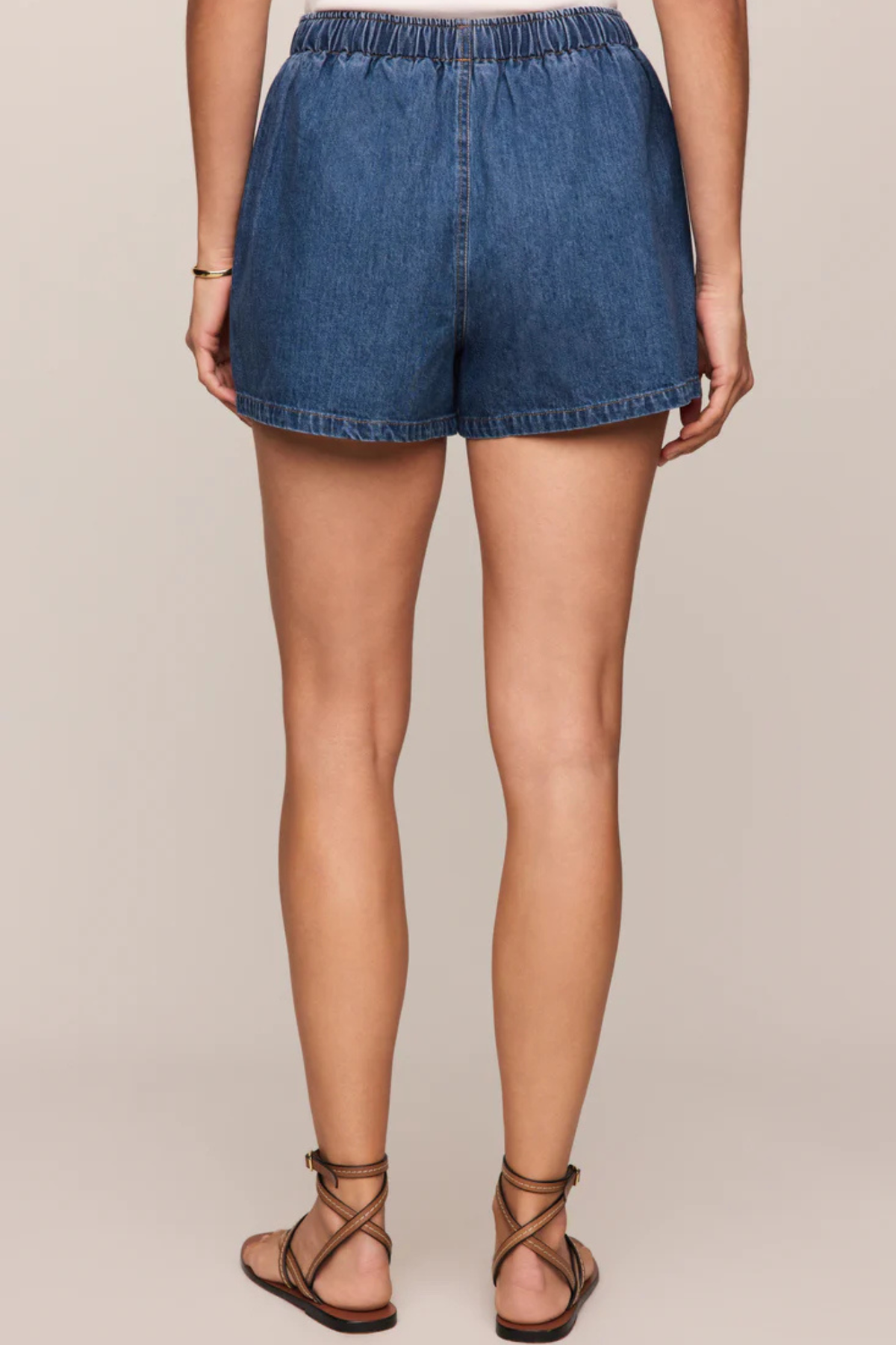 denim utility short