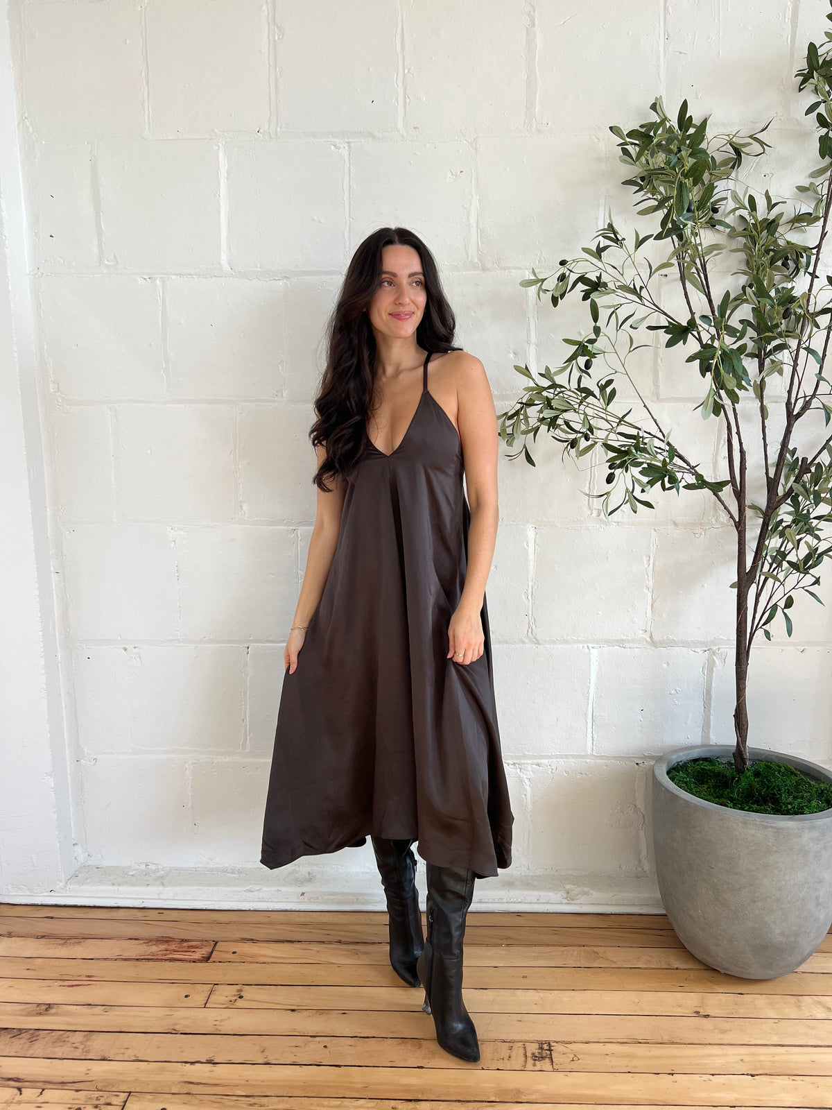 handkerchief hem satin dress handkerchief hem satin dress
