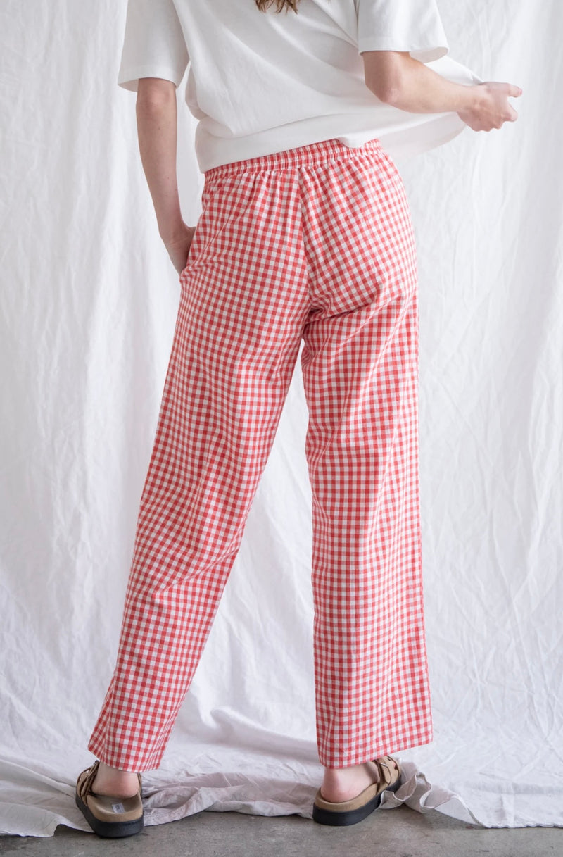 gingham pants