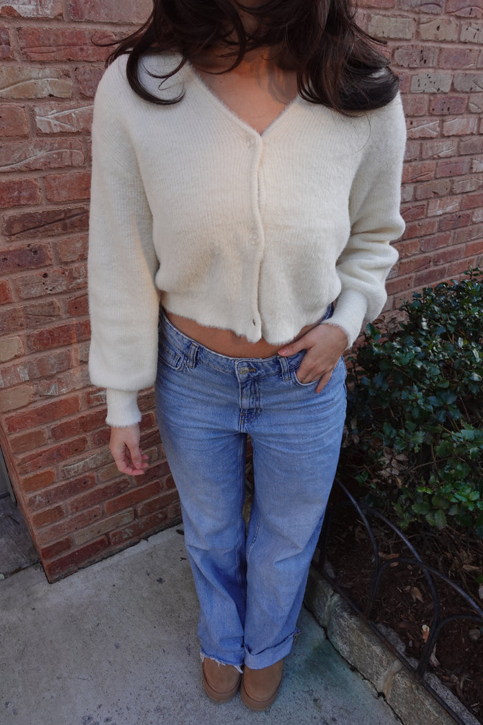 sadira fluffy cardigan