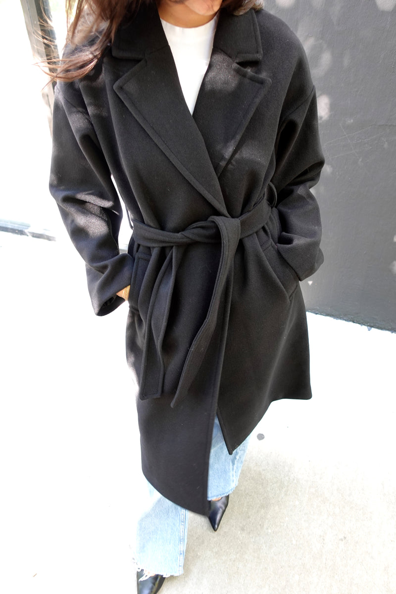 ralph long wrap coat