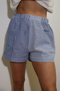 mixed print boxer short
