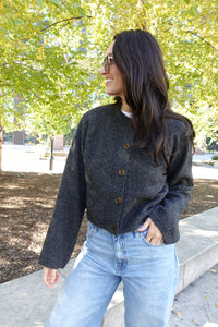 lisa sweater charcoal