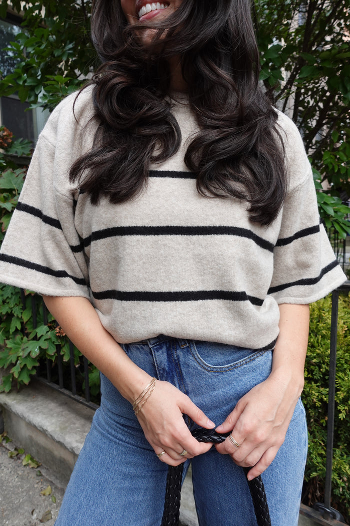 rory striped pullover