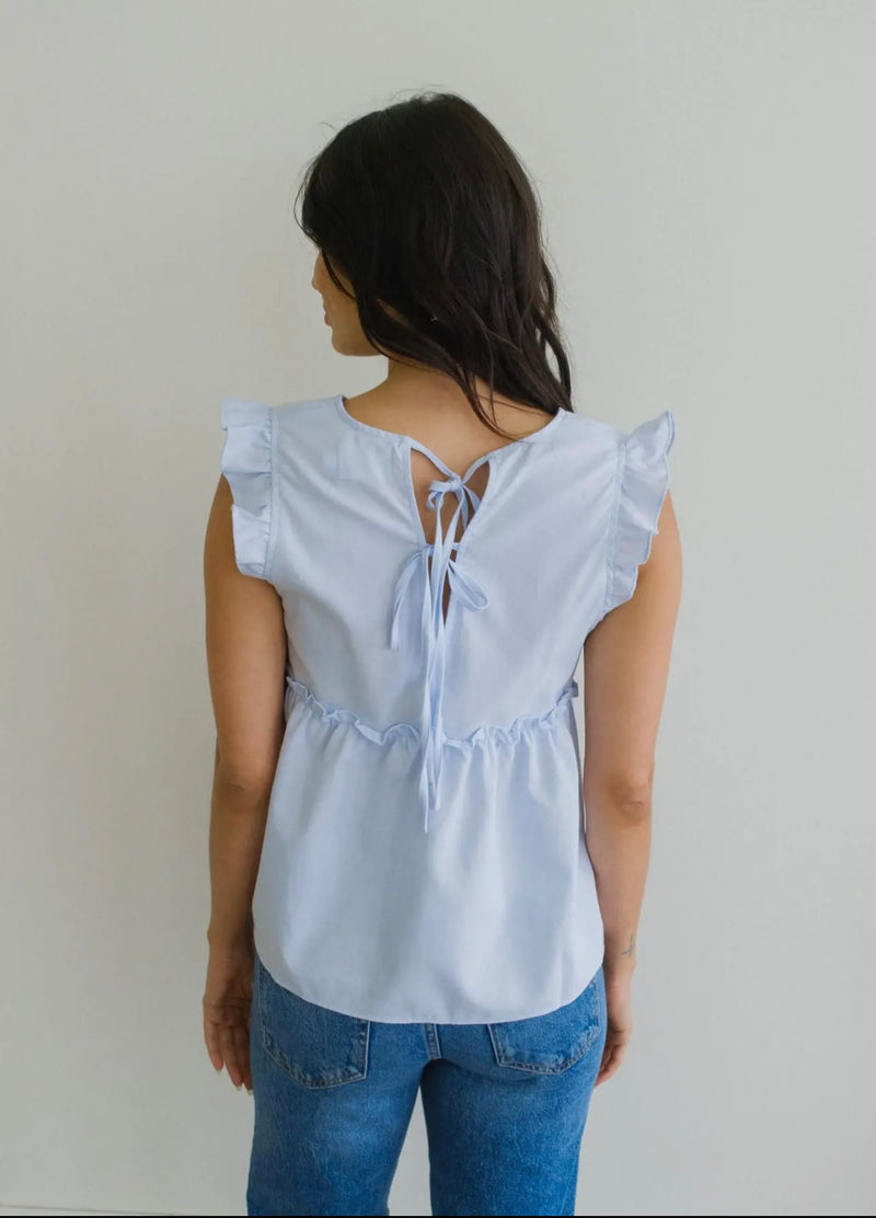 poppy cotton blouse