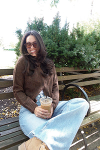 alison crewneck cardigan