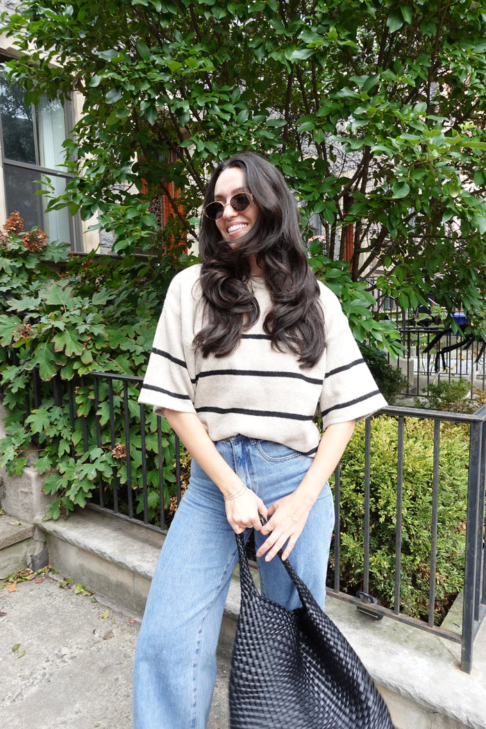 rory striped pullover