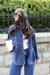 hunter knit denim pant