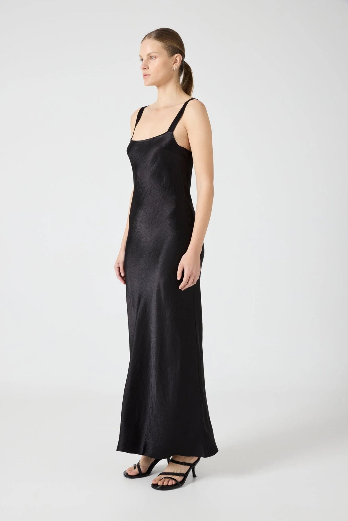 crush bias classic slip dress black somewear in between crush bias classic slip dress black somewear in between