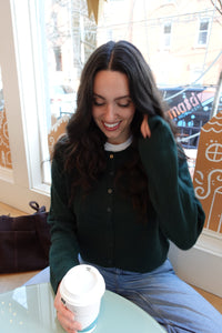 medina cardigan green