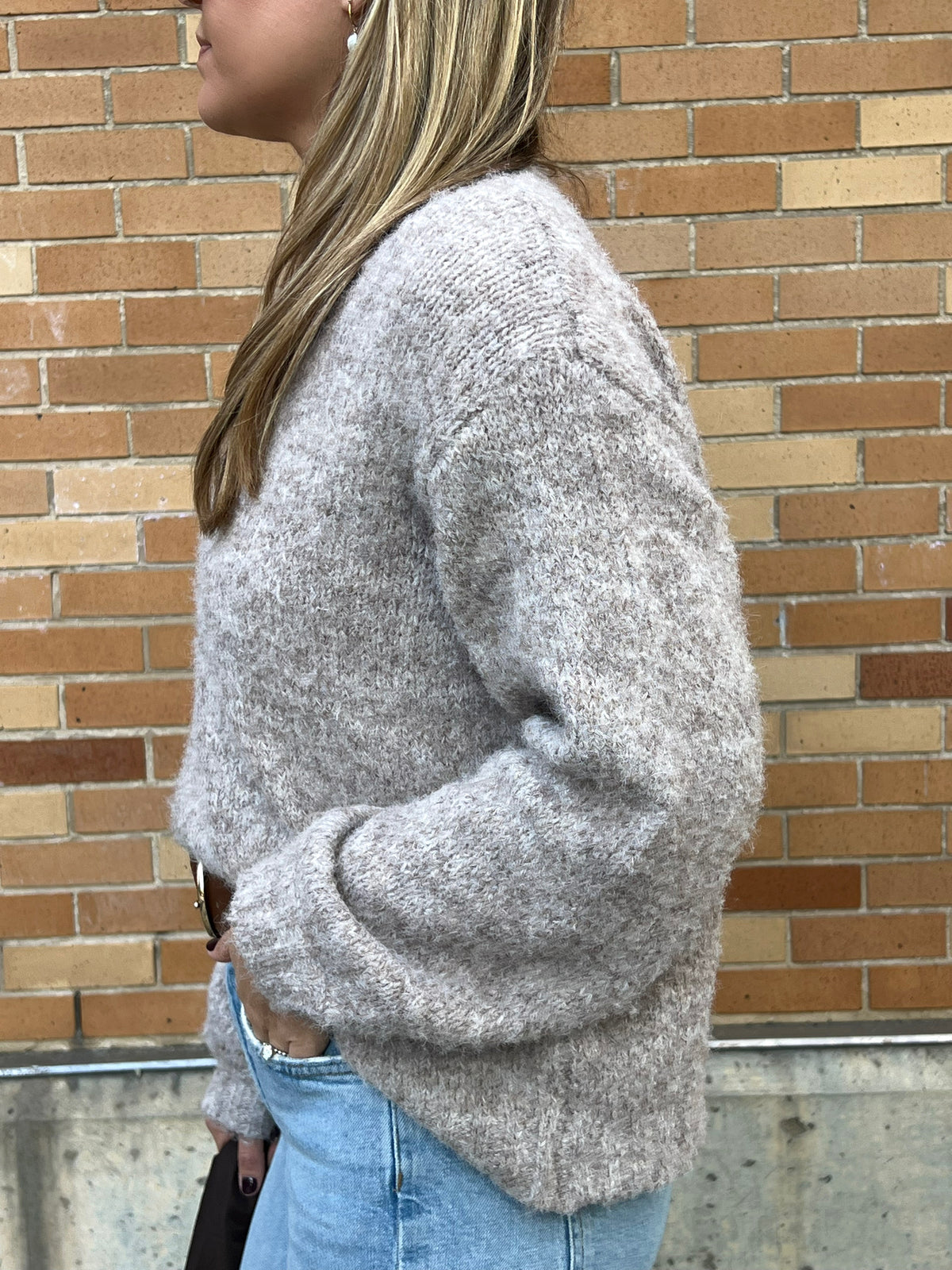 chunky knit pullover