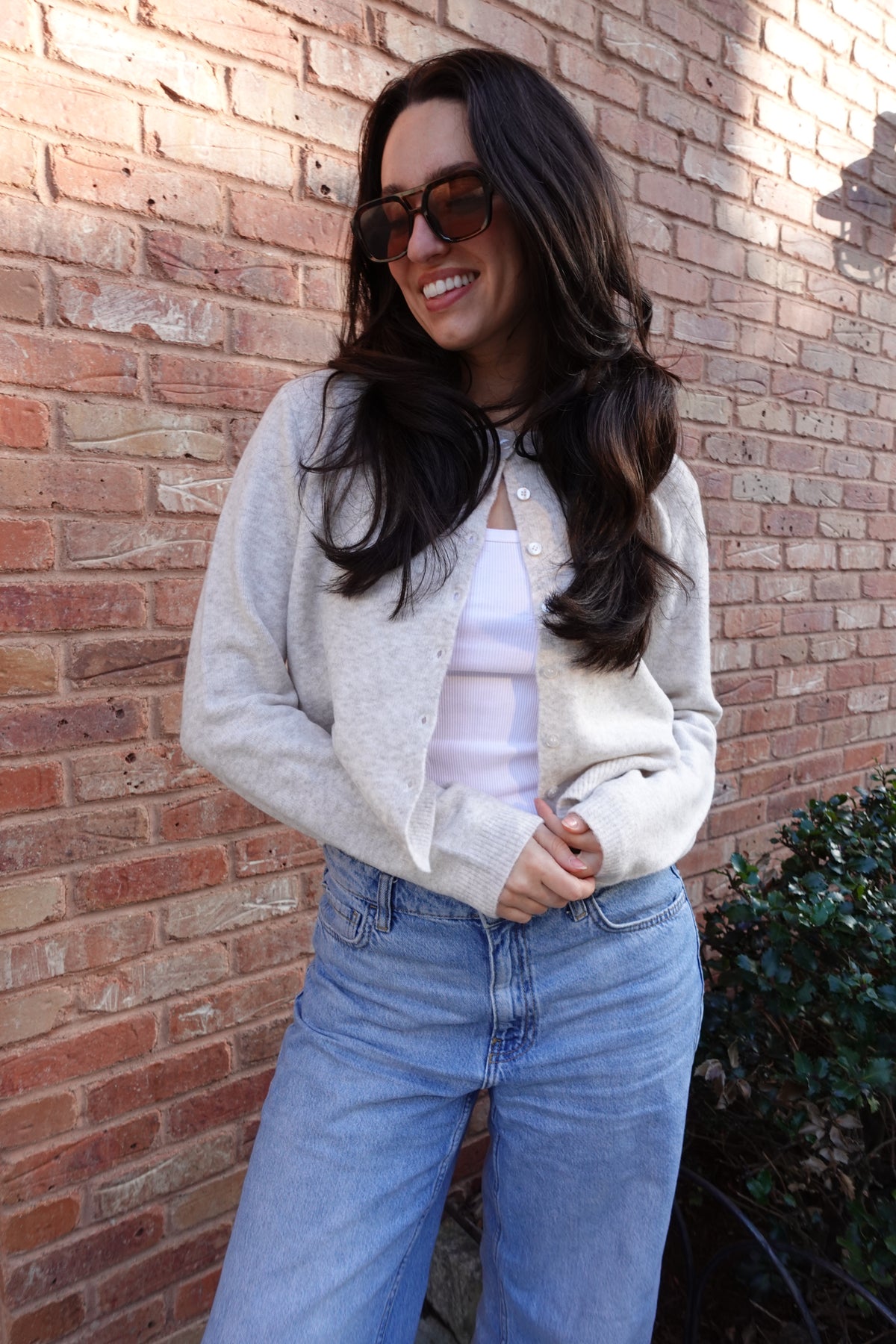 medina cardigan oatmeal