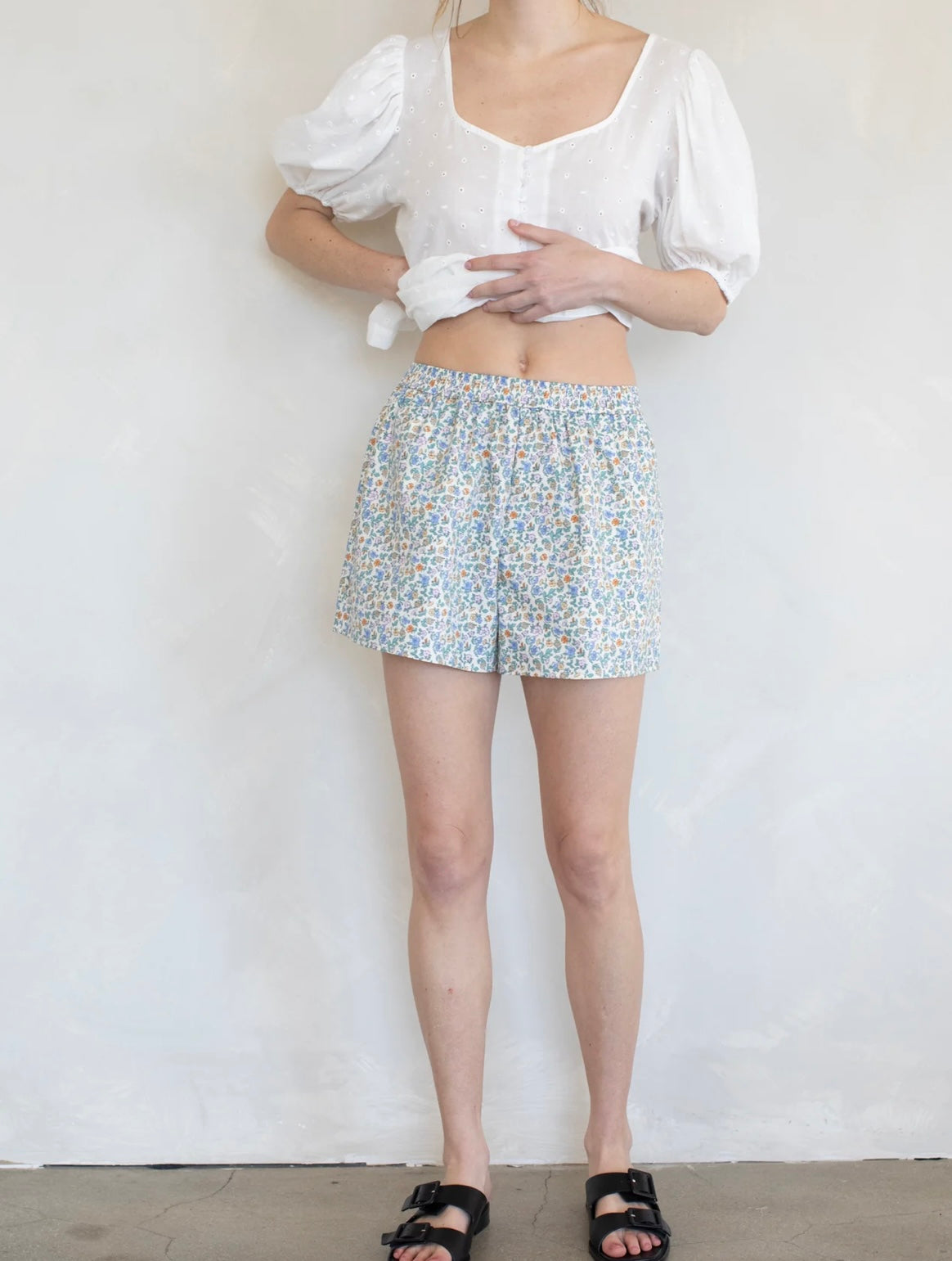 flower garden boxer shorts