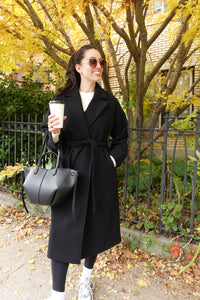 ralph long wrap coat