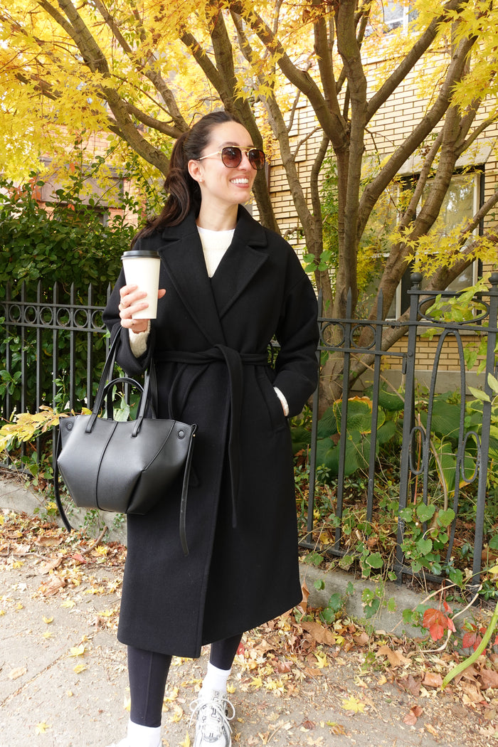 ralph long wrap coat