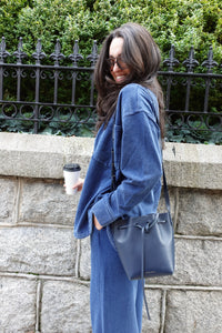 hunter knit denim pant