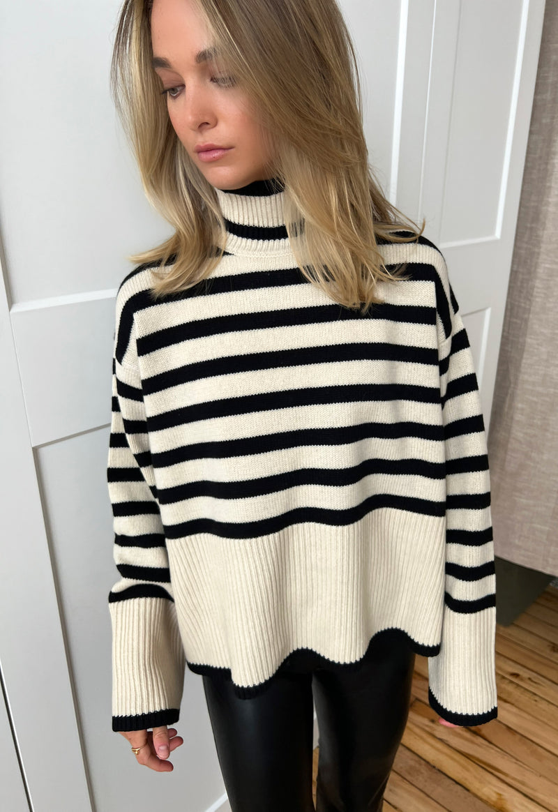 aqua sweater