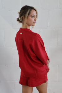 lounge linen shirt
