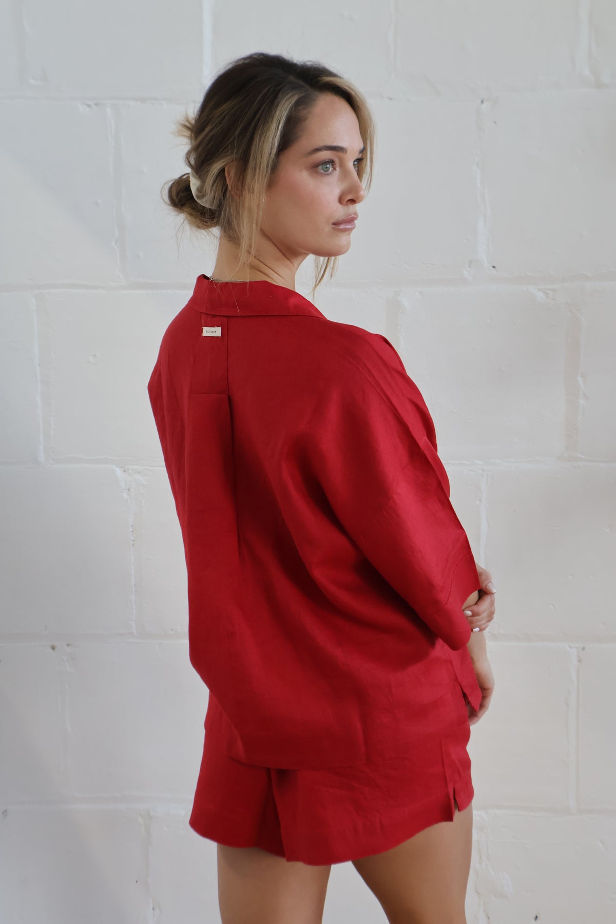 lounge linen shorts
