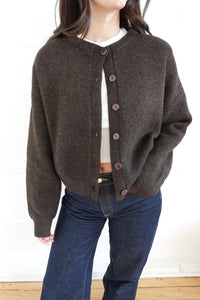 payton cardigan chocolate