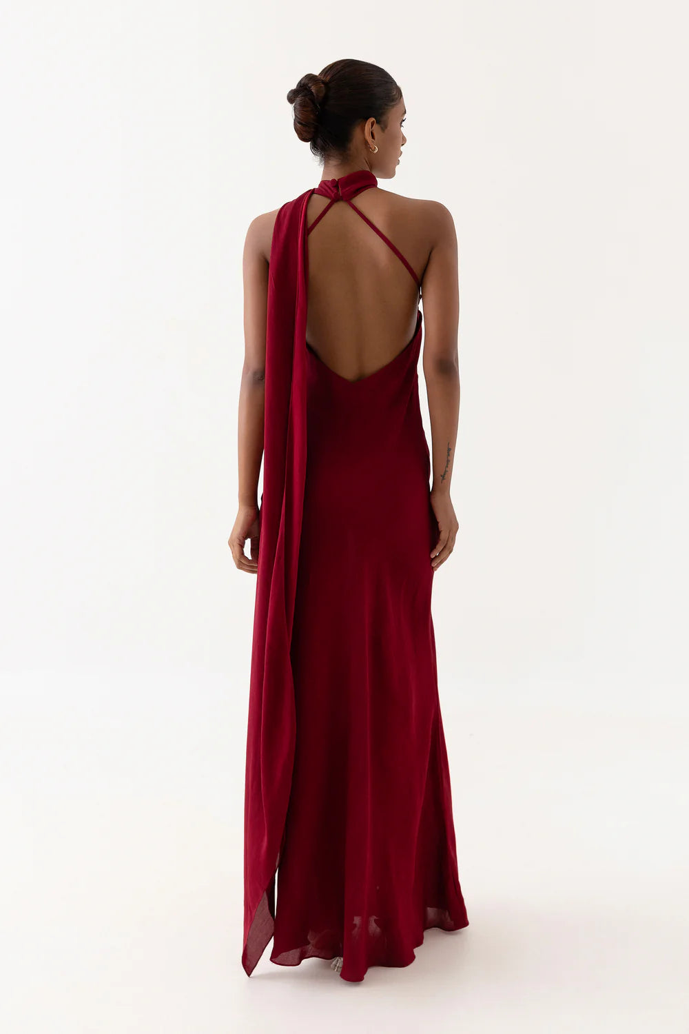 ワンピース Rosarymoon Back Open Velor Dress Back Open Velor Dress - ROSARYMOON OFFICIAL WEB STORE