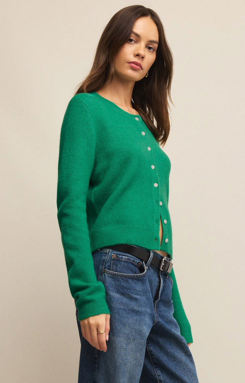 medina cardigan green