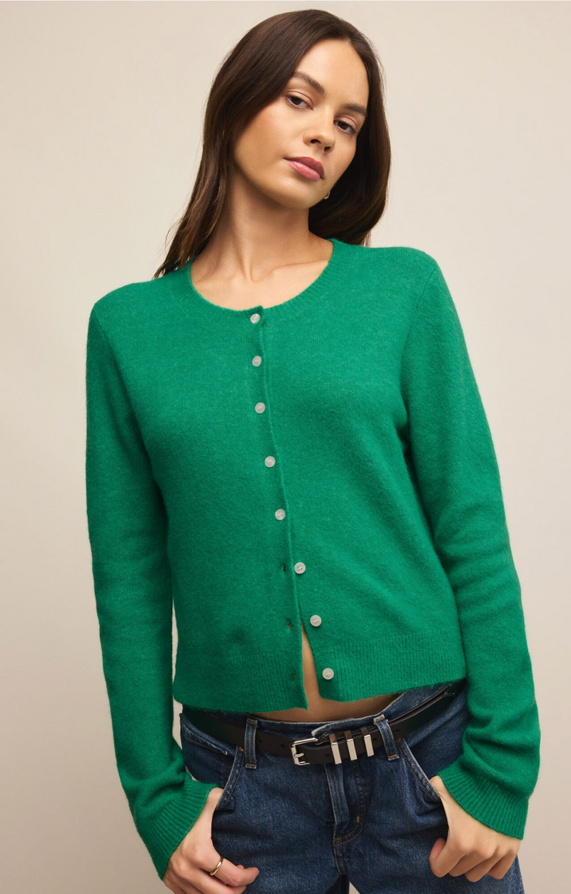 medina cardigan green