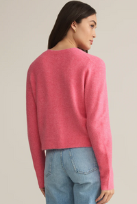 medina cardigan pink