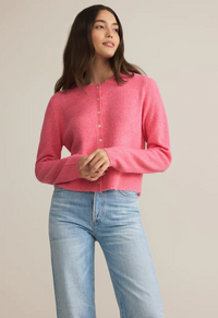 medina cardigan pink