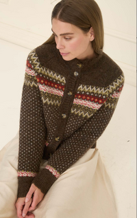 fair isle cardigan