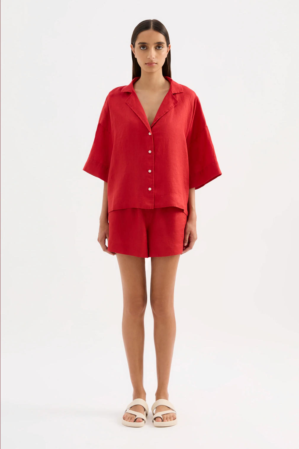 lounge linen shirt