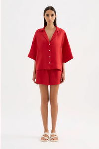 lounge linen shirt