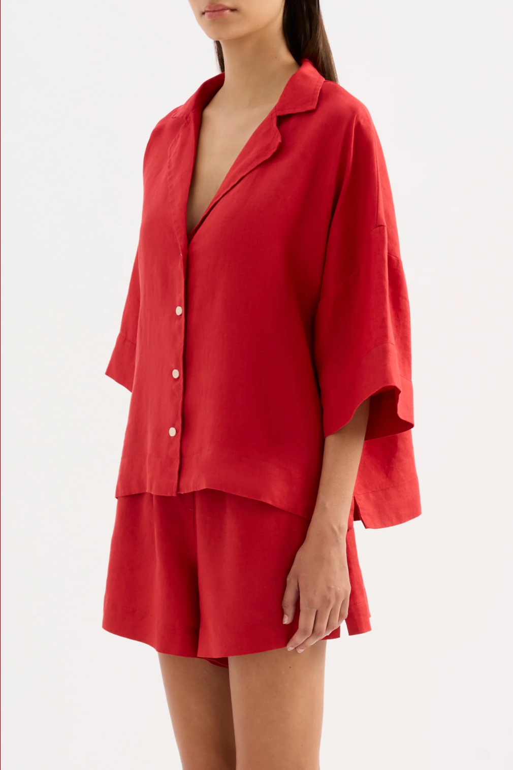 lounge linen shirt
