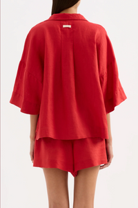 lounge linen shirt
