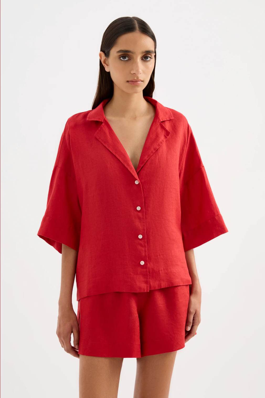 lounge linen shirt