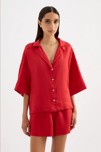 lounge linen shirt